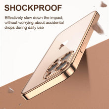 Load image into Gallery viewer, Elegant Unisex Clear Transparent Soft Case For iPhone 13 Pro Max 12 11 13Pro 14 Shockproof Ultra Thin Bumper Cover Luxury Cover Back Cover for iPhone

