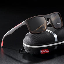 Load image into Gallery viewer, Modern Sport High Quality Polarized Sunglasses Men Ultralight Vintage Sunglasses for Women Square Eyewear oculos lunette de soleil femme
