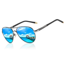 Load image into Gallery viewer, Luxury Pilot  Aviation Polarized High Quality Metal Frame  Sunglasses With UV400 Protection
