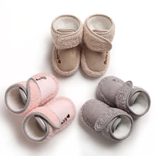 Load image into Gallery viewer, Newborn Soft Baby Boys Girls Toddler Shoes Comfortable Bottom Infant Shoes Warm Snow Boots
