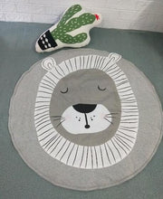Load image into Gallery viewer, Creative Elephant Design Baby Play Mat  Round Carpet Cotton Animal Play Mat Newborn Infant Crawling Carpet For Baby Kids
