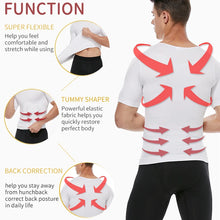 Load image into Gallery viewer, Men Slimming Body Shaper Belly Control Shapewear Man Shapers Modeling Underwear Waist Trainer Corrective Posture Vest Corset

