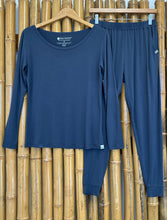 Load image into Gallery viewer, Women's Bamboo Lounge Set - Long Sleeve T-Shirt and Jogger Pants
