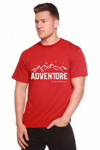 Load image into Gallery viewer, Adventure Printed Men's Bamboo Viscose/Organic Cotton Short Sleeve T-Shirt
