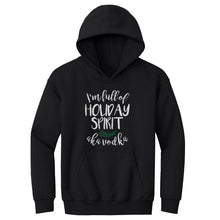 Load image into Gallery viewer, Christmas I'm Full Of Holiday Spirit WHT

