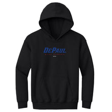 Load image into Gallery viewer, DePaul Blue Demons Wordmark Blue Demons WHT
