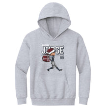 Load image into Gallery viewer, Aaron Judge New York Y Cartoon Santa Hat WHT
