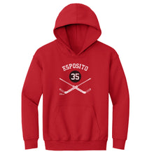Load image into Gallery viewer, Tony Esposito Chicago 35 Goalie Sticks WHT
