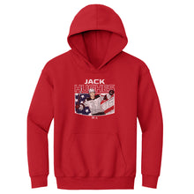 Load image into Gallery viewer, Jack Hughes New Jersey American Flag WHT

