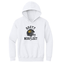 Load image into Gallery viewer, Brett Norfleet College Helmet Font
