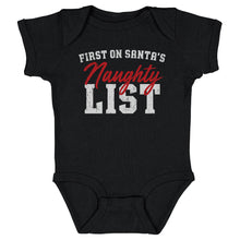 Load image into Gallery viewer, Christmas First On Santa's Naughty List WHT
