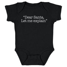 Load image into Gallery viewer, Christmas Dear Santa Let Me Explain WHT
