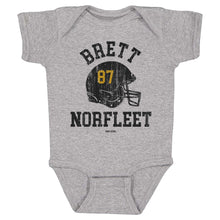 Load image into Gallery viewer, Brett Norfleet College Helmet Font
