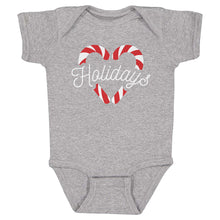 Load image into Gallery viewer, Christmas Candy Cane Heart WHT
