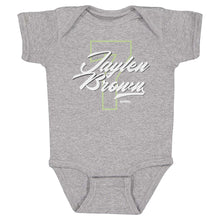 Load image into Gallery viewer, Jaylen Brown Boston Number Script WHT
