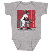 Load image into Gallery viewer, Omar Vizquel Cleveland Player Name WHT
