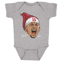 Load image into Gallery viewer, Patrick Mahomes Kansas City Portrait Santa Hat WHT
