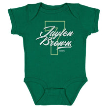 Load image into Gallery viewer, Jaylen Brown Boston Number Script WHT
