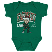Load image into Gallery viewer, Kirill Kaprizov Minnesota Cartoon Santa Hat WHT
