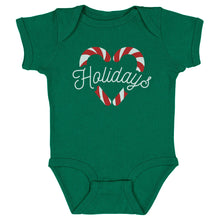 Load image into Gallery viewer, Christmas Candy Cane Heart WHT
