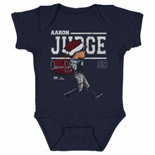 Load image into Gallery viewer, Aaron Judge New York Y Cartoon Santa Hat WHT
