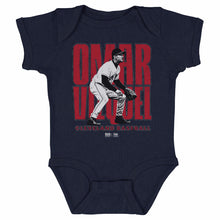 Load image into Gallery viewer, Omar Vizquel Cleveland Player Name WHT

