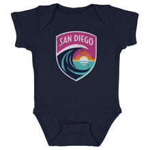 Load image into Gallery viewer, San Diego Wave FC Vintage Primary Logo WHT
