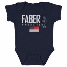 Load image into Gallery viewer, Brock Faber Minnesota USA Elite WHT
