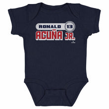 Load image into Gallery viewer, Ronald Acuna Jr. Retro Font WHT
