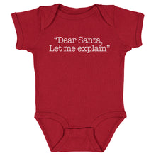 Load image into Gallery viewer, Christmas Dear Santa Let Me Explain WHT
