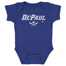 Load image into Gallery viewer, DePaul Blue Demons Softball Minimalist WHT
