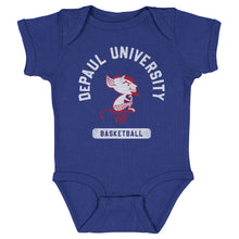 Load image into Gallery viewer, DePaul Blue Demons Mascot Basketball WHT
