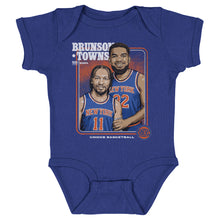 Load image into Gallery viewer, Jalen Brunson &amp; Karl-Anthony Towns New York Knicks Step Brothers WHT
