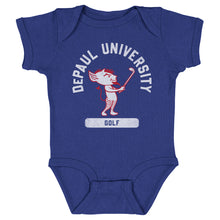 Load image into Gallery viewer, DePaul Blue Demons Mascot Golf WHT
