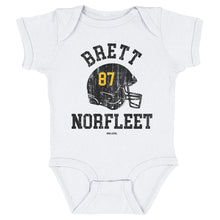 Load image into Gallery viewer, Brett Norfleet College Helmet Font
