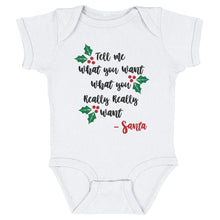 Load image into Gallery viewer, Christmas Tell Me What You Want Santa
