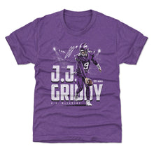 Load image into Gallery viewer, J.J. McCarthy Minnesota Griddy WHT
