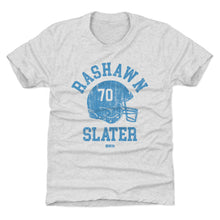 Load image into Gallery viewer, Rashawn Slater Los Angeles C Helmet Font
