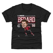 Load image into Gallery viewer, Connor Bedard Chicago Cartoon WHT
