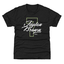 Load image into Gallery viewer, Jaylen Brown Boston Number Script WHT
