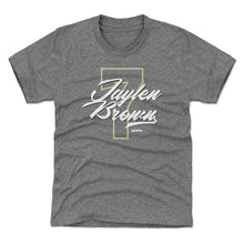 Load image into Gallery viewer, Jaylen Brown Boston Number Script WHT
