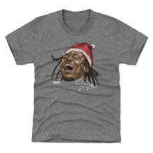 Load image into Gallery viewer, Justin Jefferson Minnesota Portrait Santa Hat WHT
