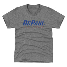 Load image into Gallery viewer, DePaul Blue Demons Wordmark Blue Demons WHT
