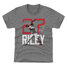 Load image into Gallery viewer, Austin Riley Atlanta Bold Number WHT
