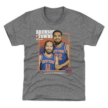 Load image into Gallery viewer, Jalen Brunson &amp; Karl-Anthony Towns New York Knicks Step Brothers WHT
