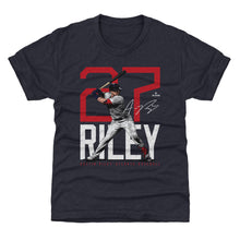 Load image into Gallery viewer, Austin Riley Atlanta Bold Number WHT
