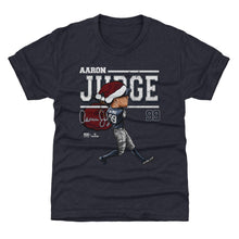 Load image into Gallery viewer, Aaron Judge New York Y Cartoon Santa Hat WHT

