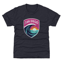 Load image into Gallery viewer, San Diego Wave FC Vintage Primary Logo WHT
