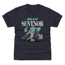 Load image into Gallery viewer, Ally Sentnor Kansas City Current Cracked Number WHT
