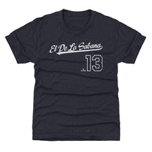 Load image into Gallery viewer, Ronald Acuna Jr. El De La Sabana 2019 Players Weekend Script WHT
